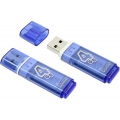 USB флэш-диск  4GB Smart Buy   Glossy blue